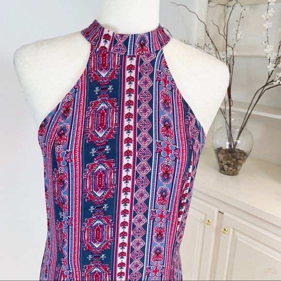 Patrons of Peace Patriotic Open Back Dress M NWT - Picture 5 of 7